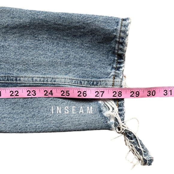 AGOLDE 90’s Pinch Waist Endless High Rise Waist Straight Leg 23 24 - Picture 12 of 13